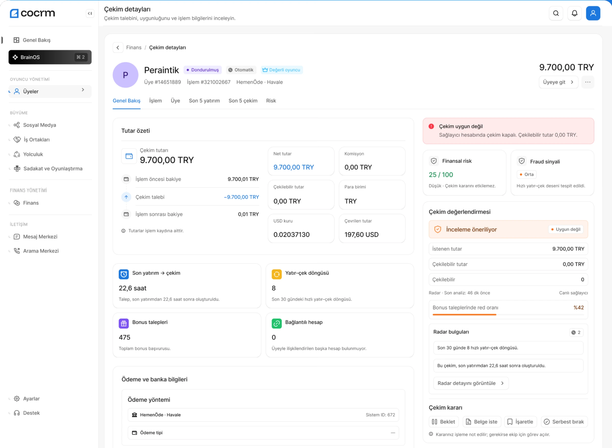 Risk & Fraud Automation